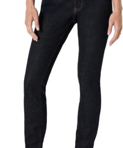 Amazon Essentials Mujer Vaqueros Ajustados Estilizados de Tiro Alto