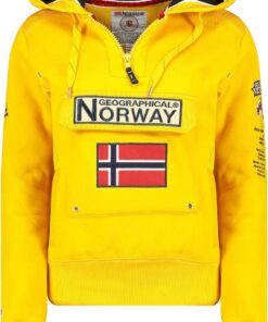 Geographical Norway Gymclass Lady - Sudaderas Mujer con Capucha Y Bolsillos - Sudadera Manga Larga Chaqueta Caliente - Cremallera Jersey Mujeres Primavera Verano Otoño Invierno