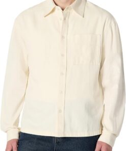 Amazon Essentials Camisa Moderna de Mezclilla con Botones y Corte Extragrande Hombre