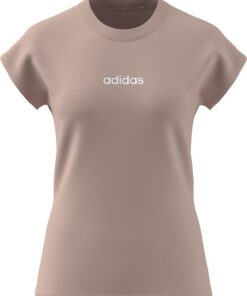 adidas Women's Camiseta Essentials Linear Cotton