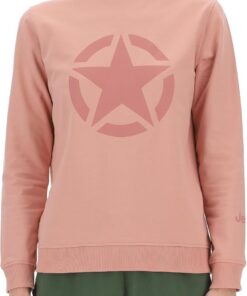 Jeep J Woman Round Neck Sweatshirt Star Large Print J24s Sudadera Mujer (Pack de 1)