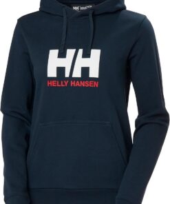 Helly Hansen W HH Logo Hoodie Sudadera con Capucha de Deporte Mujer (Pack de 1)