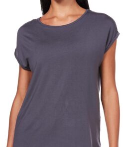 VERO MODA Vmava Plain Ss Top Gajrs Noos Camiseta Mujer (Pack de 1)