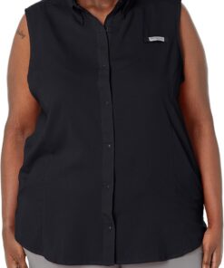Columbia Tamiami Women's Sleeveless Shirt Tamiami - Camiseta sin Mangas para Mujer Mujer (Pack de 1)