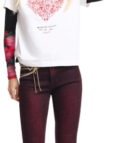 Desigual Cor T-Shirt para Mujer