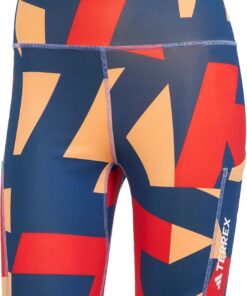 adidas Women's Mallas Cortas Terrex Multi 8-Inch Printed