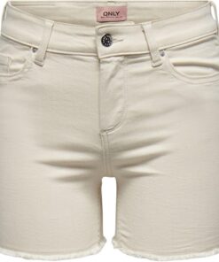 ONLY Denim Shorts ONLBLUSH Mid Waist Regular Fit Denim Shorts