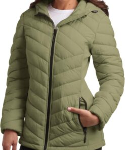Reebok L Glacir Shield Hood Chaquetas ligeras acolchadas Mujer (Pack de 1)