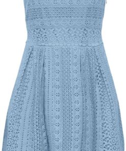 Only Onlhelena Lace S/L Short Dress Noos Wvn Vestido Mujer