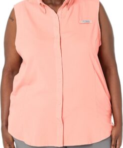 Columbia Tamiami Women's Sleeveless Shirt Tamiami - Camiseta sin Mangas para Mujer Mujer (Pack de 1)