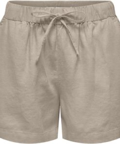 ONLY Onlgoa MW Lin Bl Pull-Up Shorts CC Pnt para Mujer