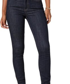 Amazon Essentials Vaqueros Ceñidos de Tiro Alto - colores interrumpidos Mujer