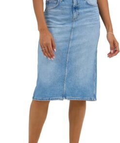 Lee Legendary Denim Skirt Falda Vaquera para Mujer