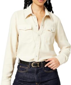 G-Star Slim Western LS Shirt Wmn Camiseta Mujer (Pack de 1)