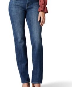 Lee Relaxed Fit Straight Leg Jean Jeans para Mujer