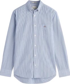 GANT Reg Poplin - Camiseta de Banquero Camisa Hombre (Pack de 1)