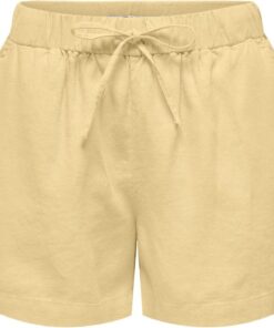 ONLY Onlgoa MW Lin Bl Pull-Up Shorts CC Pnt para Mujer