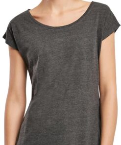 Build Your Brand Bb013-ladies Wide Neck tee Camiseta Mujer (Pack de 1)