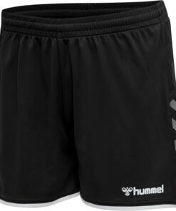 hummel Pantalones Cortos de Poli Cintura Ajustable Hmlautşc Multisport Mujer Talla