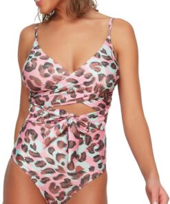 Trendyol Women Floral Knit Swimsuit