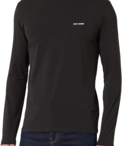 Pepe Jeans M Basic Logo Stretch L/S Camiseta Hombre (Pack de 1)