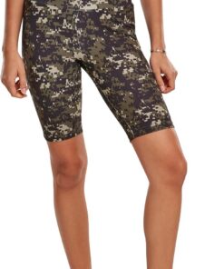 URBAN CLASSICS Shorts Deportivos para Mujer, Leggings de Fitness para Gimnasio y Yoga, Shorts Ciclistas Tech de Camuflaje Disponibles en Varios Colores, Tallas XS - 5XL