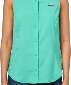Columbia Tamiami Women's Sleeveless Shirt Tamiami - Camiseta sin Mangas para Mujer Mujer (Pack de 1)