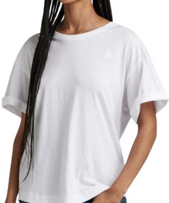 G-Star Rolled Up Sleeve Boyfriend Top Tops Mujer (Pack de 1)