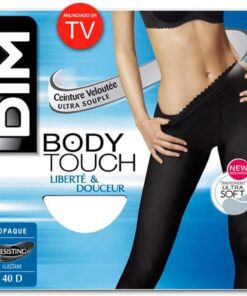 Dim Media Mujer Body Touch Voile Transparente x1 | Cinturilla Ultra Suave | Confort Absoluto | Efecto Segunda Piel | Invisible Bajo la Ropa