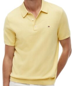 Tommy Hilfiger Polo de Manga Corta Hombre Essential Cotton Knitted Dick