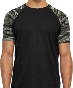 URBAN CLASSICS Camiseta Básica Hombre de Manga a Corta, Cuello Redondo, Algodón, Largo Normal, Estilo Moderno, Disponible en distintos colores, Tallas XS - 5XL