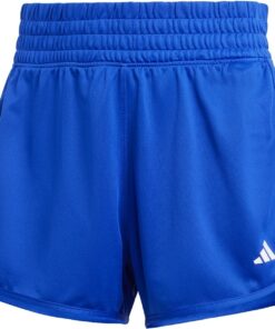 Adidas Pantalones Cortos de Punto de Talle Alto Pacer Essentials - Pantalones Cortos Mujer