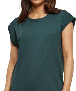 Urban Classics Ladies Extended Shoulder tee Camiseta Mujer (Pack de 1)