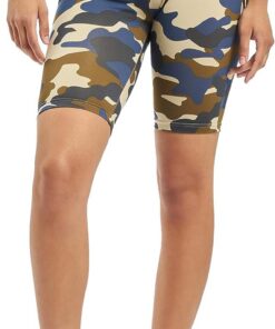 URBAN CLASSICS Shorts Deportivos para Mujer, Leggings de Fitness para Gimnasio y Yoga, Shorts Ciclistas Tech de Camuflaje Disponibles en Varios Colores, Tallas XS - 5XL