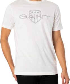 GANT 2003184-468 Camiseta Hombre (Pack de 1)