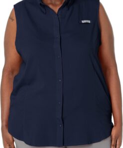 Columbia Tamiami Women's Sleeveless Shirt Tamiami - Camiseta sin Mangas para Mujer Mujer (Pack de 1)