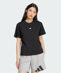 Adidas Essentials Small Logo T-Shirt Camiseta de Manga Corta Mujer