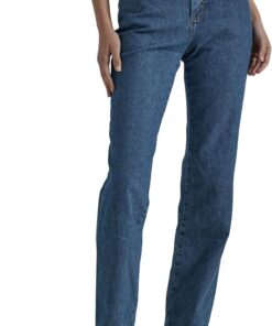 LEE Women's Relaxed Fit Straight Leg Jean Jeans