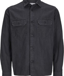 JACK & JONES Camiseta Jjetravis Ls Noos Camisa de manga larga Hombre