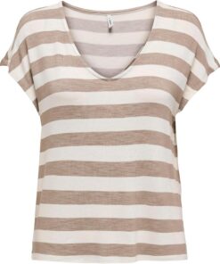ONLY Onllira Life S/S V-Neck Top Jrs Noos Onllira Life S/S V-Neck Top Jrs Noos Mujer (Pack de 1)