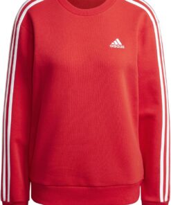adidas Mujer Essentials 3-Stripes Fleece Sweatshirt