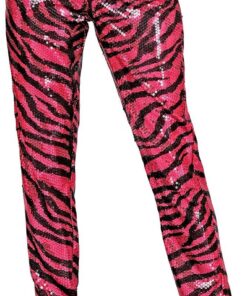 W WIDMANN MILANO Party Fashion - Pantalones de lentejuelas para mujer | Conjunto retro brillante, pantalones de mujer para Carnaval, festivales, discotecas, Nochevieja y looks llamativos de fiesta