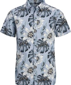 Jack & Jones Jjhawaii AOP Shirt SS Jjhawaii AOP Shirt SS Hombre (Pack de 1)