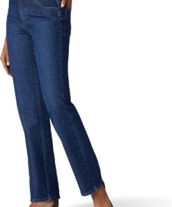 LEE Women's Relaxed Fit Straight Leg Jean Jeans