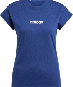 adidas Women's Camiseta Essentials Linear Cotton