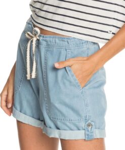 Roxy Milady Beach J Dnst Bfn0 - Short Vaquero Elástico Mujer