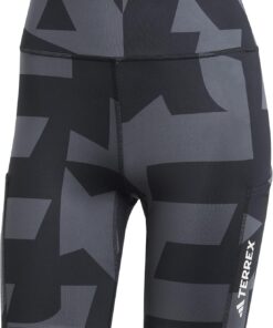 adidas Women's Mallas Cortas Terrex Multi 8-Inch Printed