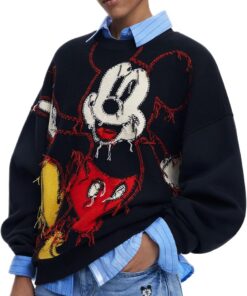 Desigual Sweat_Hello Sweatshirt Mujer (Pack de 1)