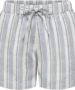 ONLY Onlgoa MW Lin Bl Pull-Up Shorts CC Pnt para Mujer