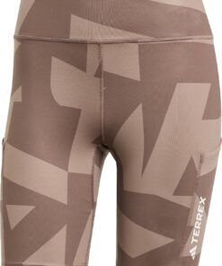 adidas Women's Mallas Cortas Terrex Multi 8-Inch Printed